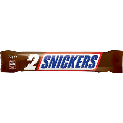 Snickers Bar 2 Pak 72G