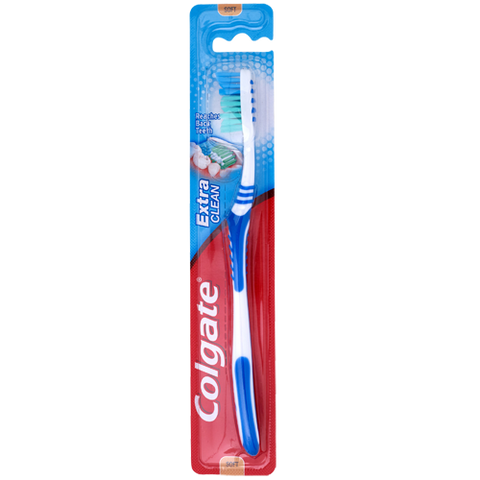 Colgate Extra Clean Soft Toothbrush 1pk