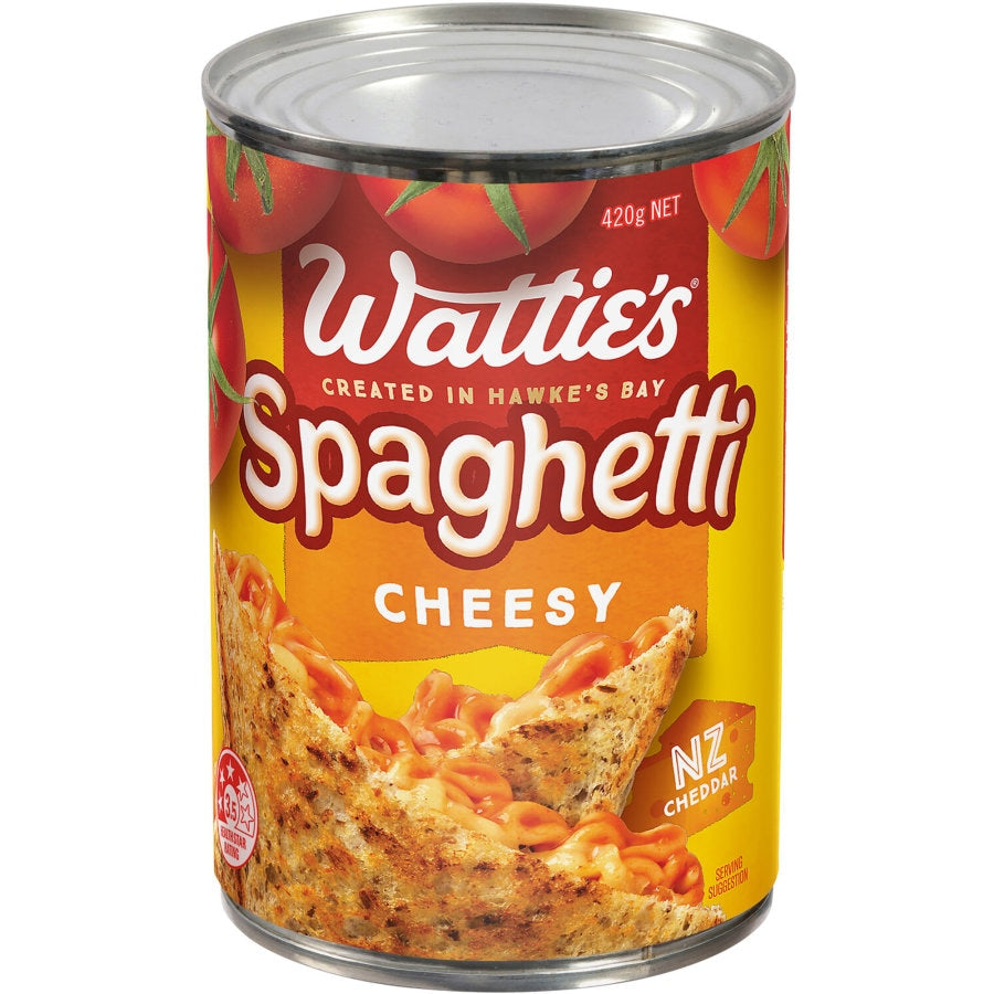 Wattie's Spaghetti Extra Cheesy